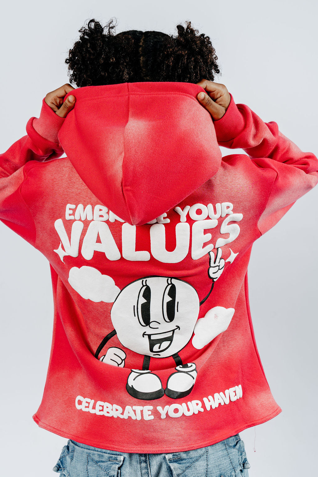 Values Hoodie - Pink