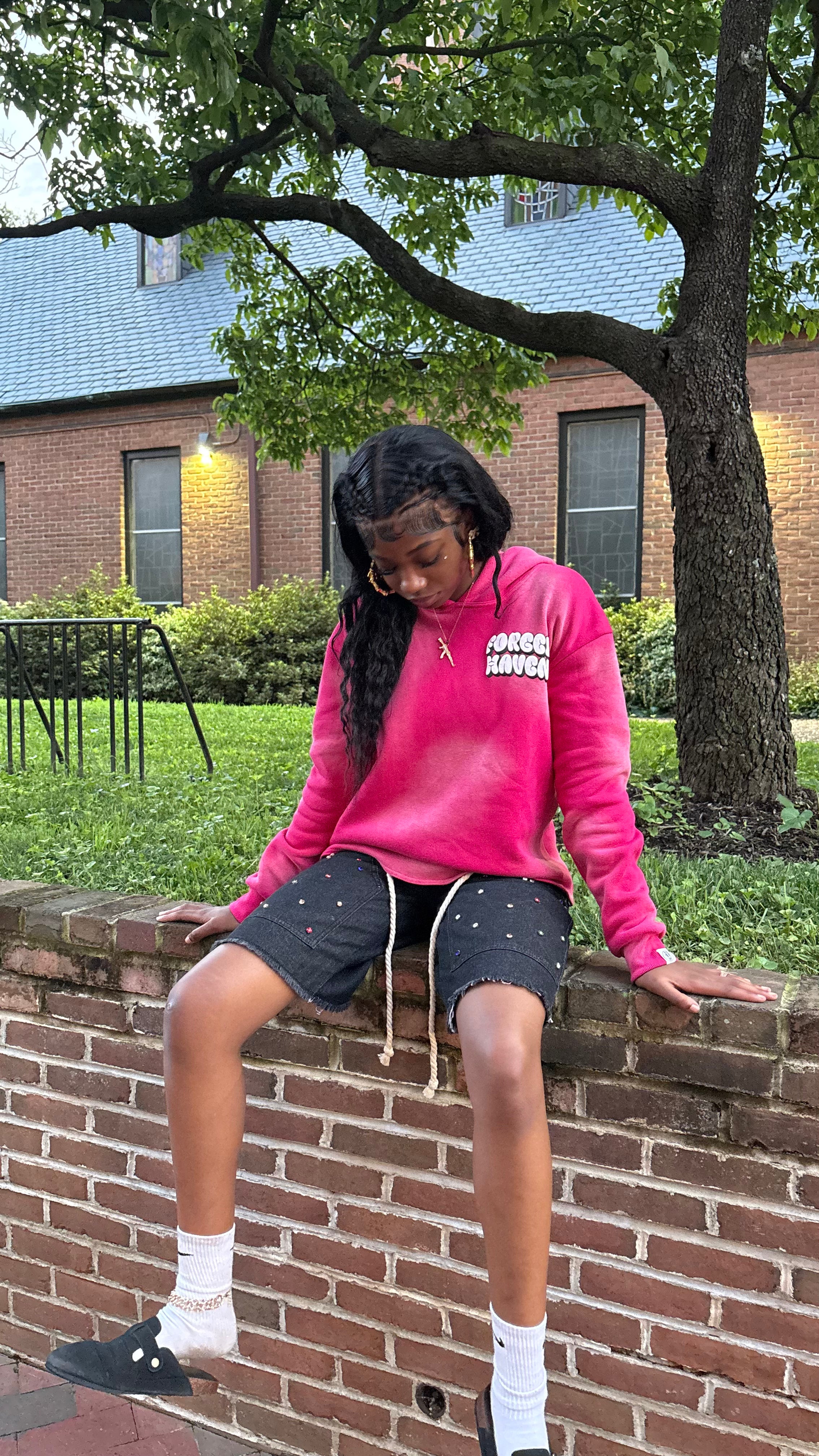 Values Hoodie - Pink