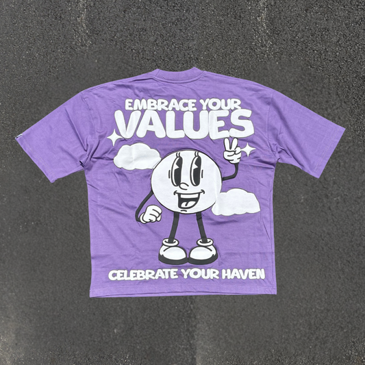 VALUES TEE- "LAVENDER"