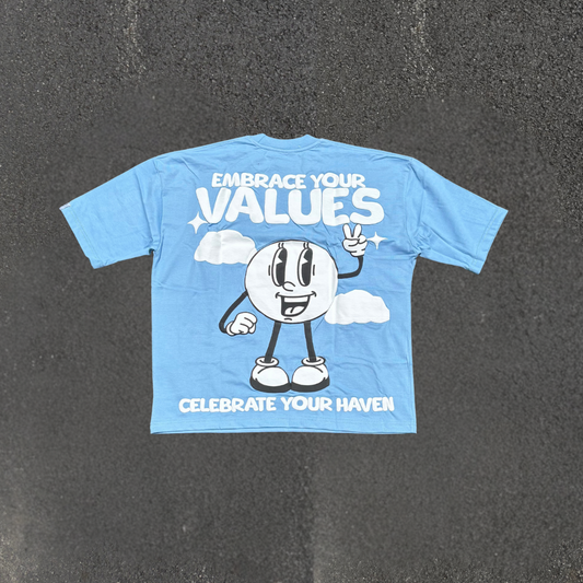 VALUES TEE- "FOUNTAIN"