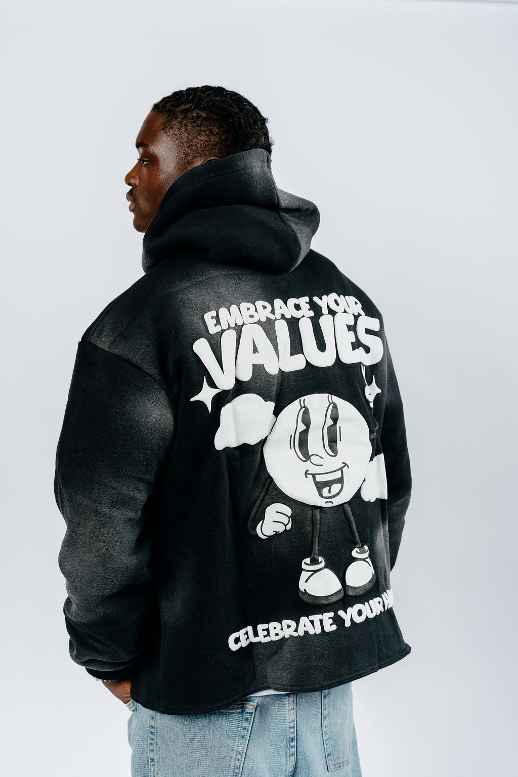 Values Hoodie - Black