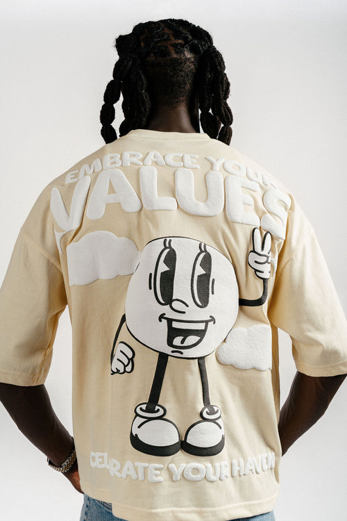 VALUES TEE- "BEACH"
