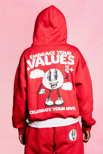 VALUES HOODIE - "BLOSSOM"