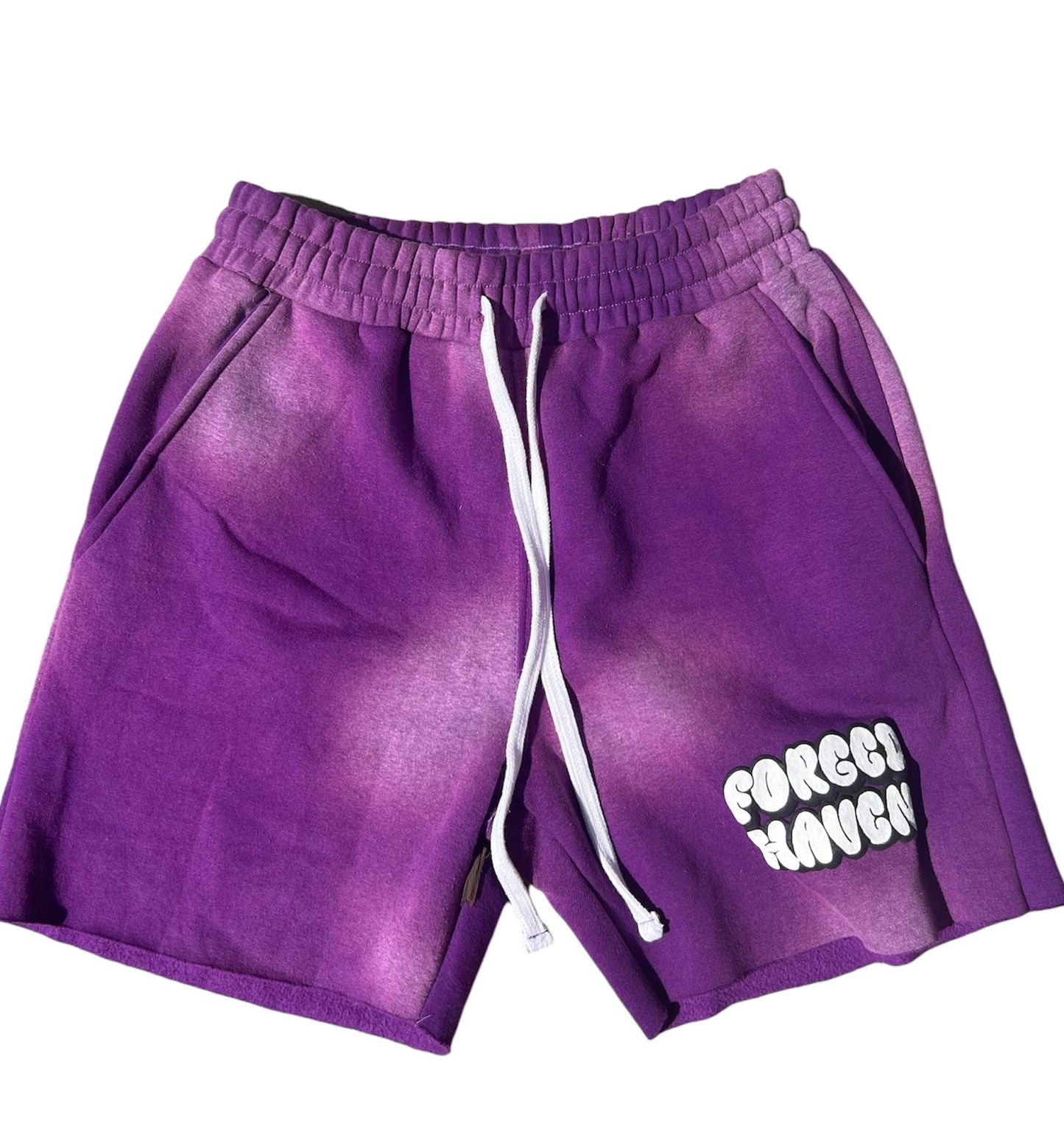 Embrace Your Values shorts- Purple